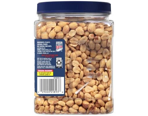 Planters Unsalted Dry Roasted Peanuts, 35 oz. – alternate product view 2