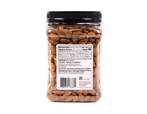 Wellsley Farms Whole Natural Almonds, 40 oz. – alternate product view 2