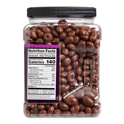 Wellsley Farms Milk Chocolate Covered Raisins, 50 oz. – alternate product view 2