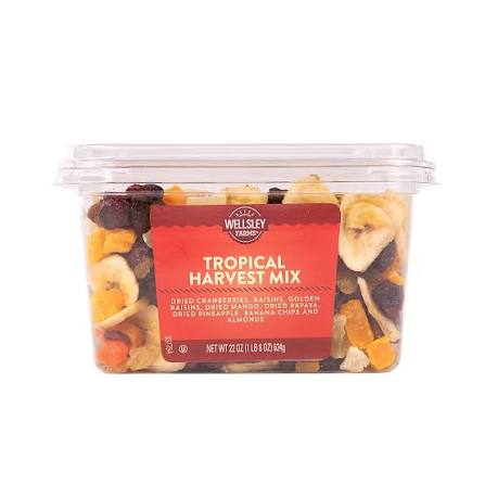 Wellsley Farms Tropical Harvest Mix, 22 oz. product packaging