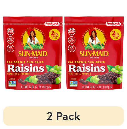 Sun-Maid California Sun-Dried Raisins, 2 pk./2 lb. – alternate product view 3
