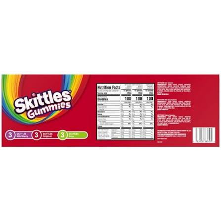 Skittles Gummies Gummy Candy Variety Pack, 9 ct. – alternate product view 2