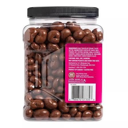 Wellsley Farms Milk Chocolate Covered Cashews, 44 oz. – alternate product view 2
