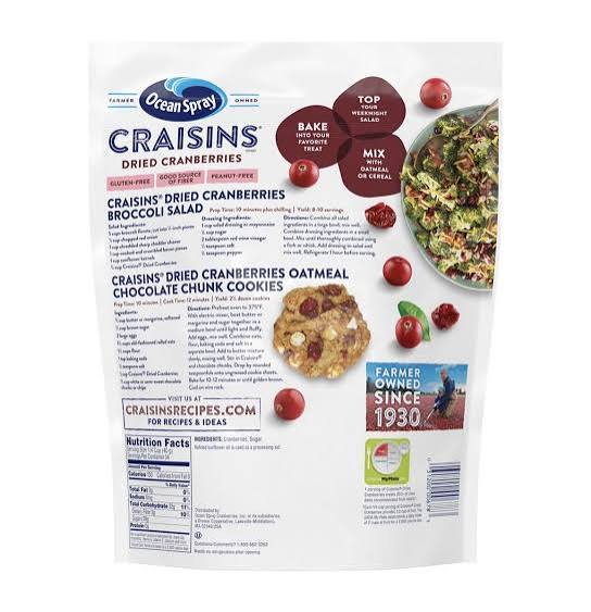 Ocean Spray Craisins Original Dried Cranberries, 48 oz. – alternate product view 2