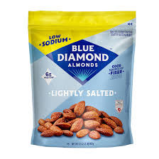 Blue Diamond Lightly Salted Almonds, 32 oz. product packaging