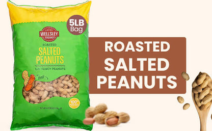 Wellsley Farms Salted & Roasted In-Shell Peanuts, 5 lb. – alternate product view 7