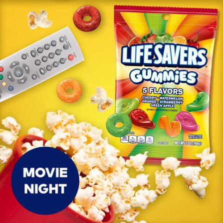 Life Savers Gummies 5 Flavors Resealable Gummy Candy, 38 oz. – alternate product view 4
