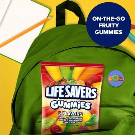 Life Savers Gummies 5 Flavors Resealable Gummy Candy, 38 oz. – alternate product view 6