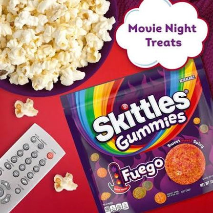 Skittles Gummies Fuego Sweet and Spicy Gummy Candy, 23 oz. – alternate product view 3