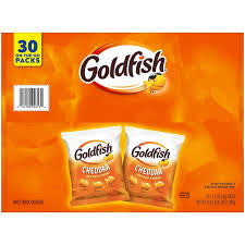Pepperidge Farm Goldfish Cheddar Crackers, Snack Packs, 30 ct. – alternate product view 4