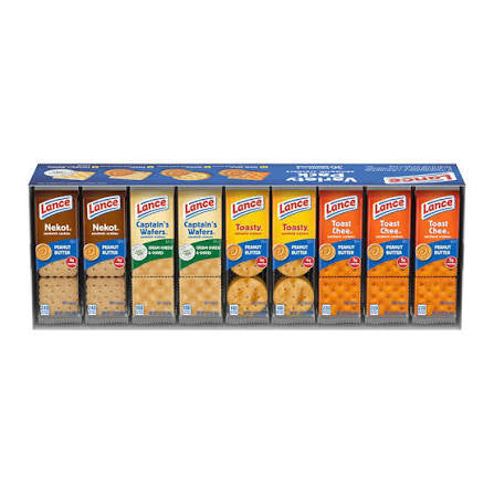 Lance Sandwich Crackers Variety Pack, 36 ct. product packaging