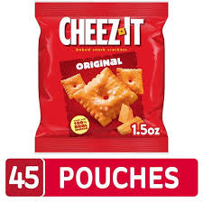 Cheez-It Original Crackers, Individual Pouches, 45 ct. – alternate product view 3