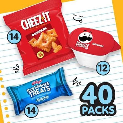 Cheez-It, Pringles and Rice Krispies Treats Sweet and Salty Variety Pack, 40 ct. – alternate product view 5