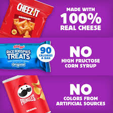 Cheez-It, Pringles and Rice Krispies Treats Sweet and Salty Variety Pack, 40 ct. – alternate product view 3