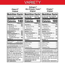 Cheez-It, Pringles and Rice Krispies Treats Sweet and Salty Variety Pack, 40 ct. – alternate product view 4