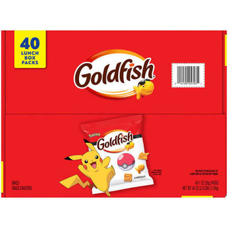 Goldfish Pokemon Cheddar Cheese Crackers, Snack Packs, 40 pk. – alternate product view 3