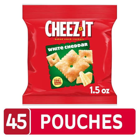 Cheez-It White Cheddar Baked Snack Packs, 45 pk. – alternate product view 3