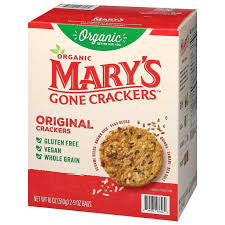 Mary's Gone Crackers Original Organic, 2 pk. product packaging