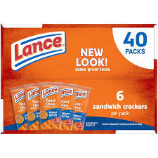 Lance ToastChee Peanut Butter Sandwich Crackers, Individually Wrapped Packs, 40 ct. – alternate product view 3