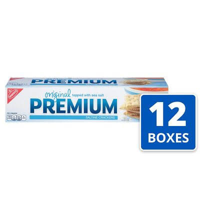 Premium Original Saltine Crackers, 12 pk. – alternate product view 4