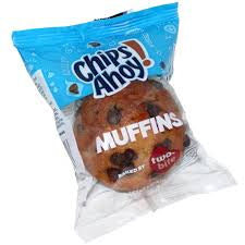 Chips Ahoy chocolate chip muffins: single wrapped chocolate chip muffin