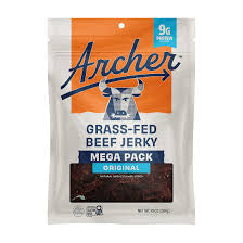 10 oz Archer original grass-fed beef jerky bag