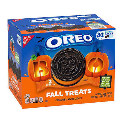 40-count Oreo Fall Treats orange creme cookies box