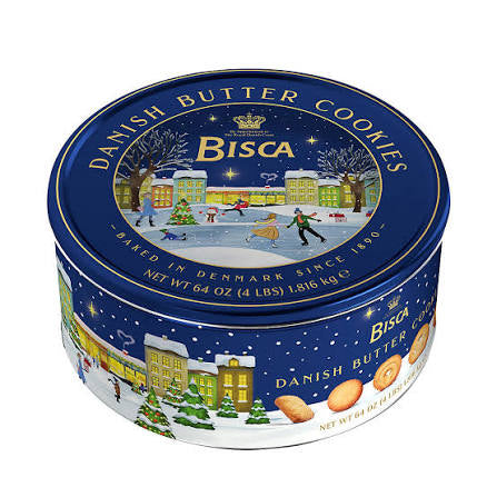 Bisca Danish Butter Cookies, 64 oz.