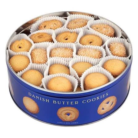 Bisca Danish Butter Cookies, 64 oz.