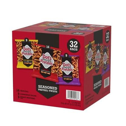 Dot's Pretzels Snack Variety Pack, 32 pk.