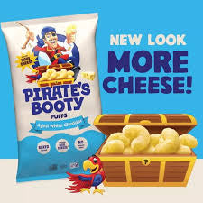 Pirate's Booty Aged White Cheddar Puffs, 40 ct.