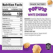 Snack Factory Pop'ums White Cheddar Pretzel Snacks, 27 oz.