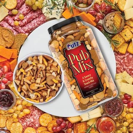 Utz Pub Mix Barrel, 44 oz.