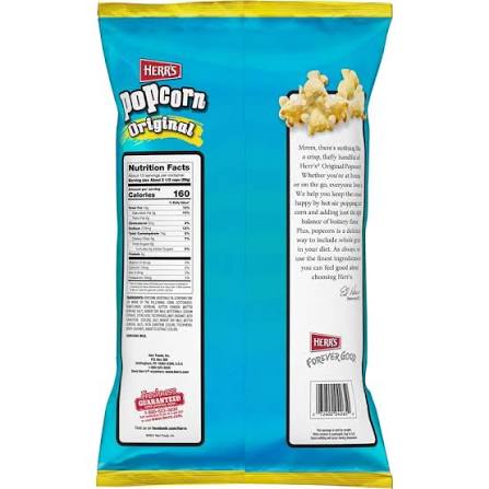 Herr's Original Popcorn, 9.5 oz.