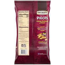 Snyder's of Hanover Honey Mustard & Onion Flavored Pretzel Pieces, 22 oz.