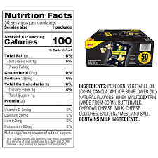 Smartfood White Cheddar Popcorn, 50 ct.