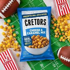 Cretors Cheese & Caramel Mix Popped Corn, 23.5 oz.