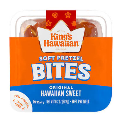 King's Hawaiian Original Hawaiian Sweet Soft Pretzel Bites, 10.2 oz.