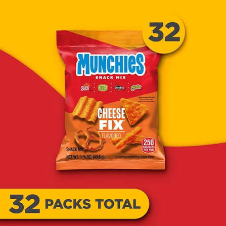 Munchies Cheese Fix Snack Mix, 32 ct.