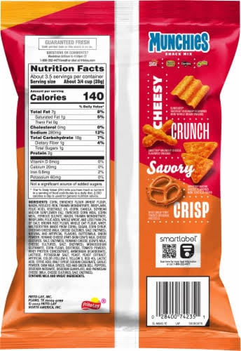 Munchies Cheese Fix Snack Mix, 32 ct.