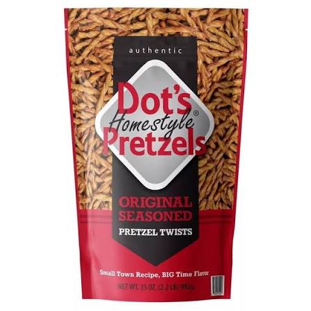 Dot's Homestyle Pretzels Original Seasoned Pretzel Twists, 35 oz.