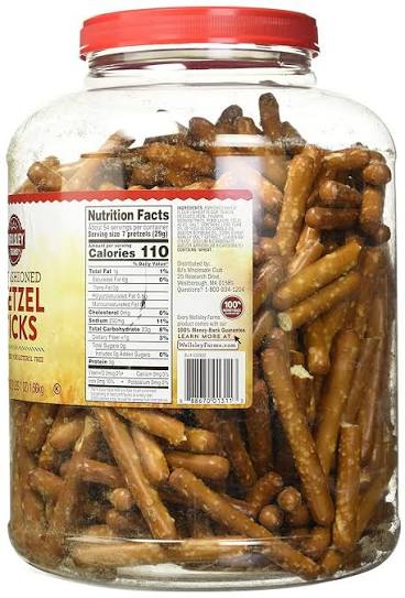 Wellsley Farms Old Fashioned Pretzel Sticks, 55 oz.