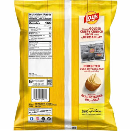 Lay's Classic Potato Chips & Smartfood White Cheddar Popcorn, 2 pk.