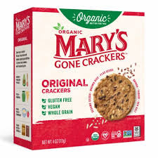Mary's Gone Crackers Organic Original Crackers, 4 oz.