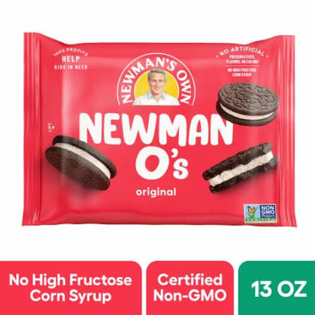Newman's Own Original Chocolate Sandwich Cookies, 13 oz.