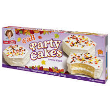 Little Debbie Fall Creme Filled Party Cakes, 12.75 oz.