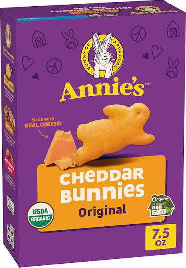 Annie's Cheddar Bunnies Original Baked Crackers, 12 oz.