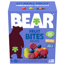 Bear Apple, Pear & Mixed Berries Fruit Bites, 3.5 oz.