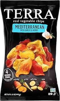 Terra Mediterranean Real Vegetable Chips, 6.8 oz.