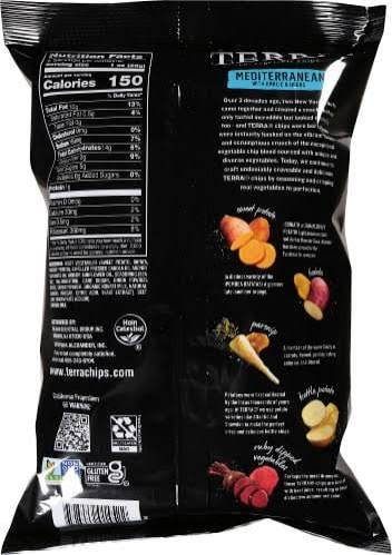 Terra Mediterranean Real Vegetable Chips, 6.8 oz.